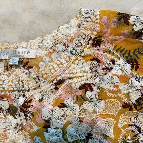 New Floral Embroidered Tunic - Picture 2 of 4